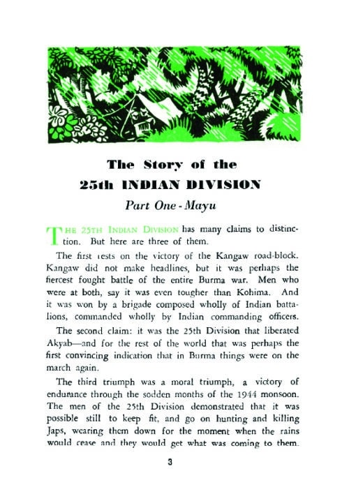THE STORY OF THE 25th INDIAN DIVSION
The Arakan Campaign - Image 5