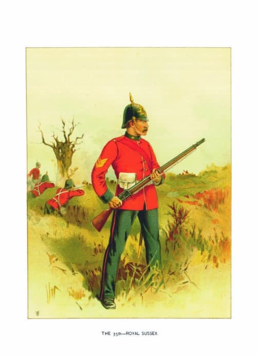 HER MAJESTY’S ARMY 1888
A Descriptive Account of the various Regiments now comprising the Queen's Forces & Indian and Colonial Forces - Image 7