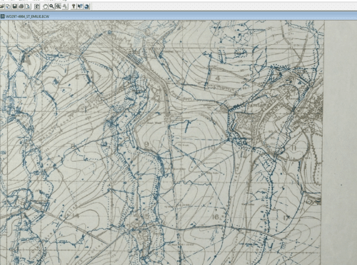 NATIONAL ARCHIVES BRITISH TRENCH MAP ATLAS
THE WESTERN FRONT 1914-18. VOLUME 2 SPECIAL SHEETS - Image 7