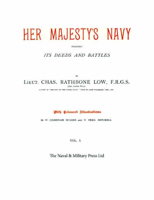HER MAJESTY’S NAVY 1890
Including Its Deeds And Battles - Image 12