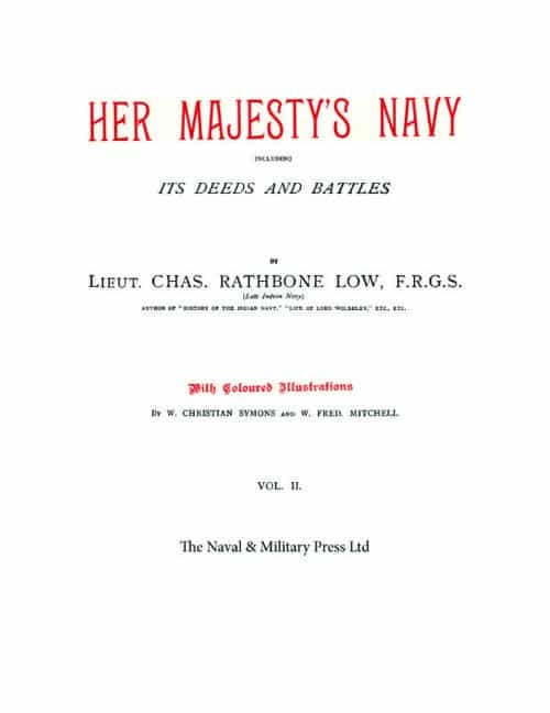 HER MAJESTY’S NAVY 1890
Including Its Deeds And Battles - Image 2