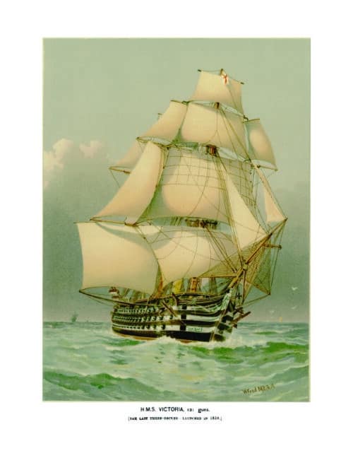 HER MAJESTY’S NAVY 1890
Including Its Deeds And Battles - Image 9