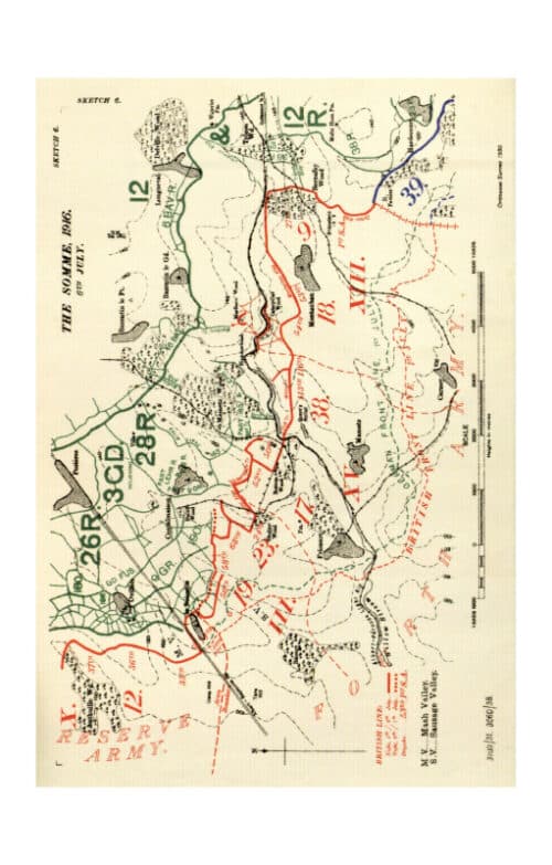 France and Belgium 1916. Vol II. 2nd July 1916 to the end of the Battles of the Somme. OFFICIAL HISTORY OF THE GREAT WAR. - Image 3