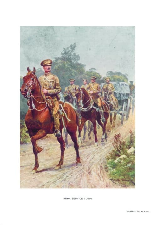 HIS MAJESTY’S TERRITORIAL ARMYA descriptive account of the Yeomanry, Artillery, Engineers and Infantry with the Army Service and Medical Corps, comprising “The King’s Imperial Army of the Second Line”. - Image 2