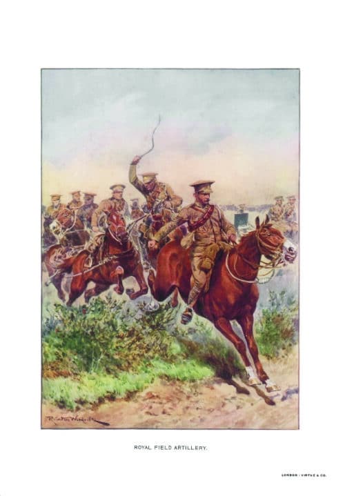 HIS MAJESTY’S TERRITORIAL ARMYA descriptive account of the Yeomanry, Artillery, Engineers and Infantry with the Army Service and Medical Corps, comprising “The King’s Imperial Army of the Second Line”. - Image 12