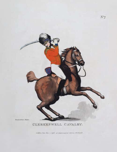A GUIDE TO MILITARY ART – ROWLANDSON’S LOYAL LONDON VOLUNTEERS - Image 9
