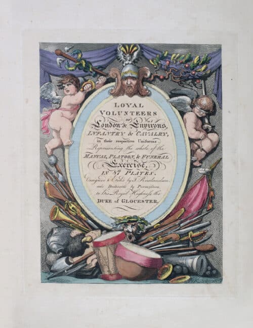 A GUIDE TO MILITARY ART – ROWLANDSON’S LOYAL LONDON VOLUNTEERS - Image 7