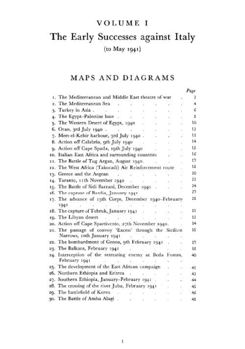 MEDITERRANEAN AND MIDDLE EAST ATLAS
UNITED KINGDOM MILITARY SERIES: OFFICIAL CAMPAIGN HISTORY - Image 4