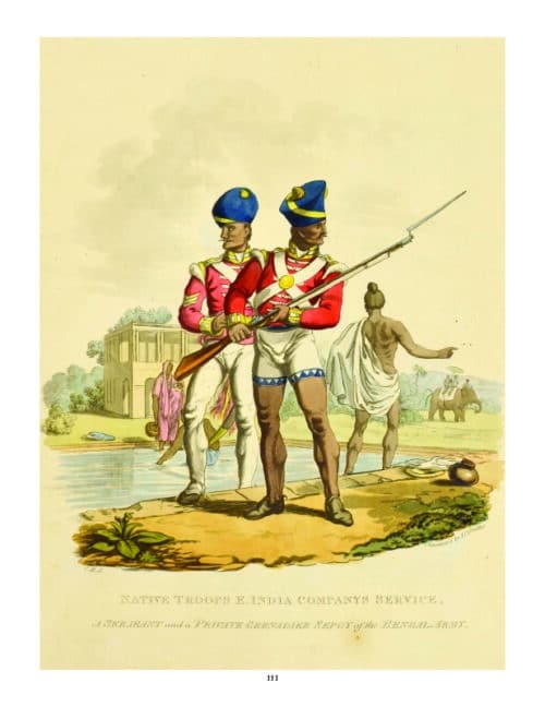 A GUIDE TO MILITARY ART - Charles Hamilton Smith’s Costume of the Army of the British Empire - According to the 1814 regulations - Image 8
