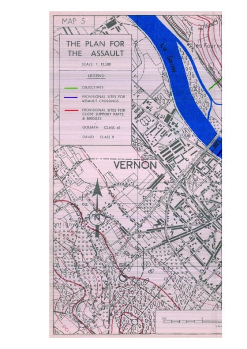 BAOR BATTLEFIELD TOUR - OPERATION NEPTUNE - Spectators Edition
43(W) Division Assault Crossing Of The River Seine 25-28 August 1944 - Image 5