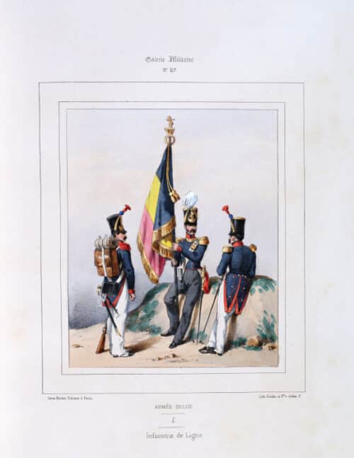 DERO-BECKER’S MILITARY GALLERY A Collection of 299 Military Costume Plates of European Nations c.1815-1855
In Three Volumes - Image 3