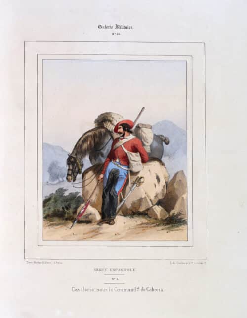 DERO-BECKER’S MILITARY GALLERY A Collection of 299 Military Costume Plates of European Nations c.1815-1855
In Three Volumes - Image 2