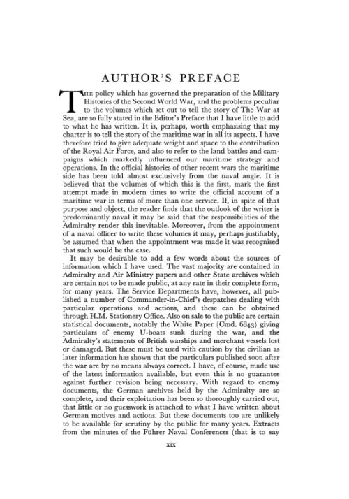WAR AT SEA 1939-45: Volume I The DefensiveOFFICIAL HISTORY OF THE SECOND WORLD WAR. - Image 6