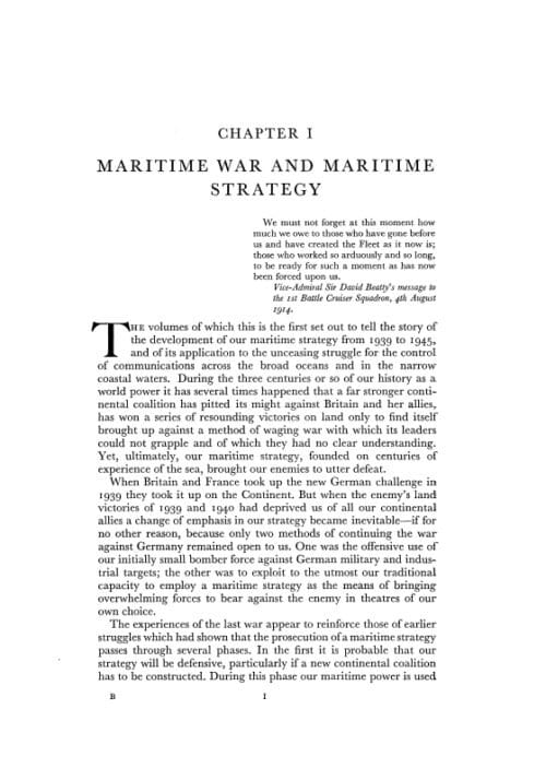 WAR AT SEA 1939-45: Volume I The DefensiveOFFICIAL HISTORY OF THE SECOND WORLD WAR. - Image 5