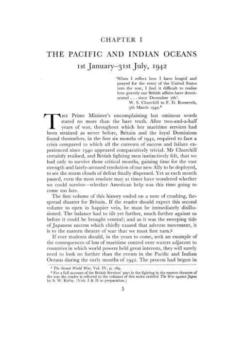 WAR AT SEA 1939-45: Volume II The Period of Balance
OFFICIAL HISTORY OF THE SECOND WORLD WAR - Image 5