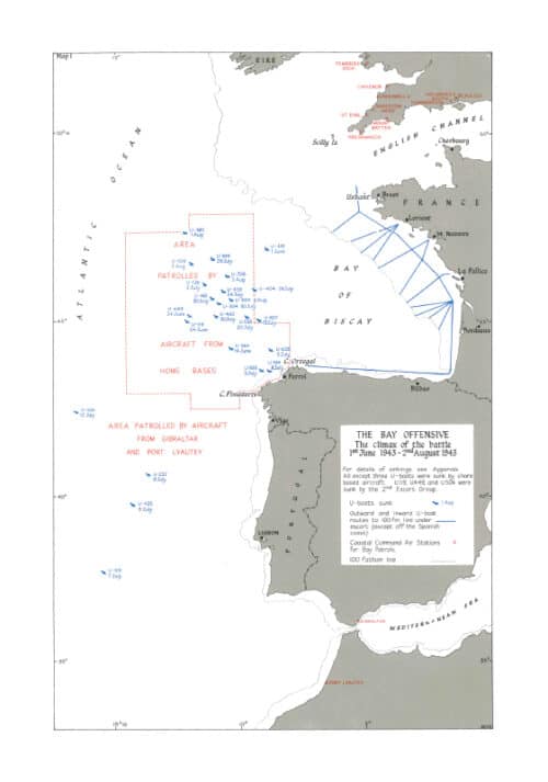 WAR AT SEA 1939-45: Volume III Part I The Offensive 1st June 1943-31 May 1944
OFFICIAL HISTORY OF THE SECOND WORLD WAR - Image 6