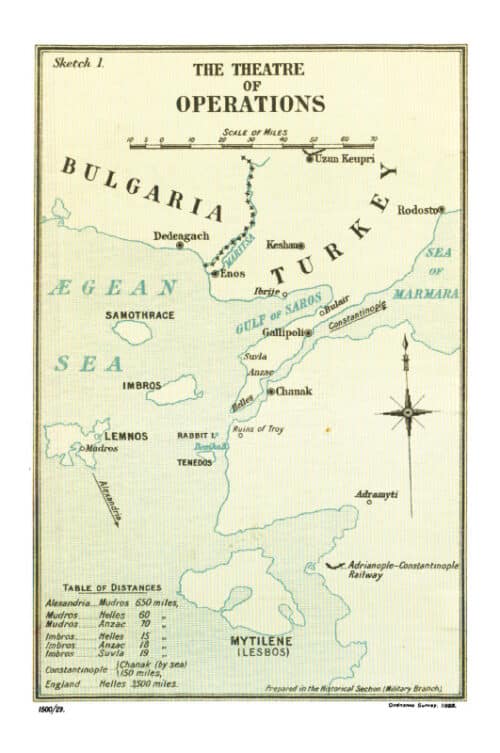 GALLIPOLI OFFICIAL HISTORY OF THE GREAT WAR MILITARY OPERATIONS ATLAS - Image 2