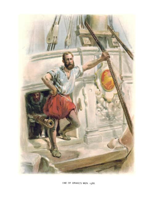 SYMONS & MITCHELLS’ VICTORIAN NAVAL MISCELLANY
Sailors’ Costumes & Ships Of The British fleet In Colour - Image 6
