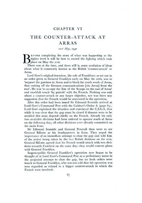 WAR IN FRANCE AND FLANDERS 1939-1940: HISTORY OF THE SECOND WORLD WAR: UNITED KINGDOM MILITARY SERIES: OFFICIAL CAMPAIGN HISTORY - Image 7
