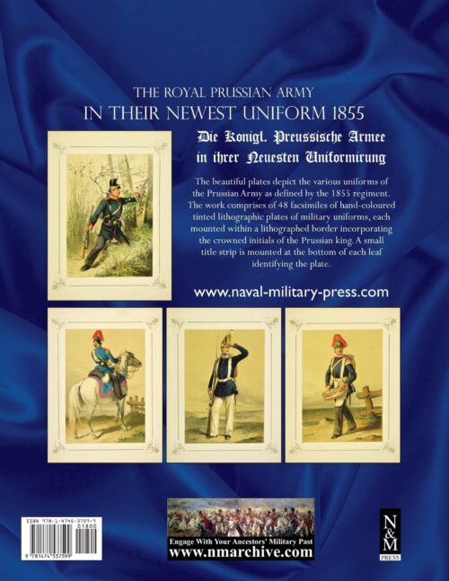 ROYAL PRUSSIAN ARMY IN THEIR NEWEST UNIFORM 1855
Die Königl. Preussische Armee in ihrer Neuesten Uniformirung - Image 2