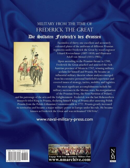 MILITARY (UNIFORM) FROM THE TIME OF FREDERICK THE GREAT
Die Soldaten Friedrich’s des Grossen - Image 7