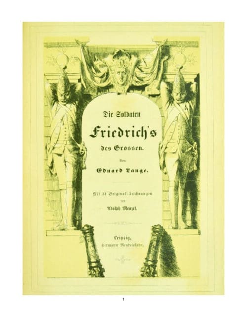 One Hundred and Fifteen Uniform Plates of the Famous Prussian Army
Under Frederick the Great, Frederick William IV and Prince Regent Wilhelm:
OMNIBUS EDITION - Image 12