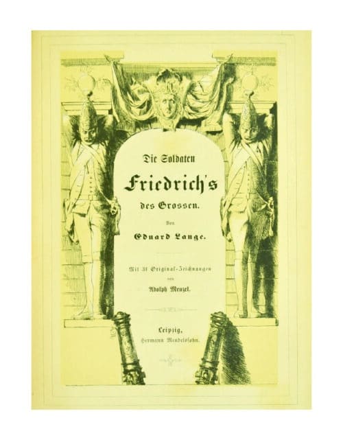 MILITARY (UNIFORM) FROM THE TIME OF FREDERICK THE GREAT
Die Soldaten Friedrich’s des Grossen - Image 2