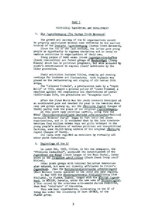 THE HITLER JUGEND
The Hitler Youth Organisation
The Original SHAEF Study - Image 2