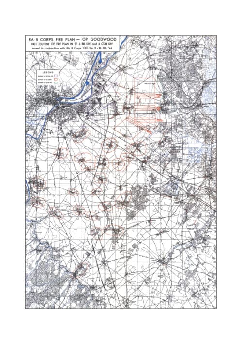 BAOR BATTLEFIELD TOUR - OPERATION GOODWOOD
Operations of 8th Corps east of Caen 1944 July 18-21 - Image 4