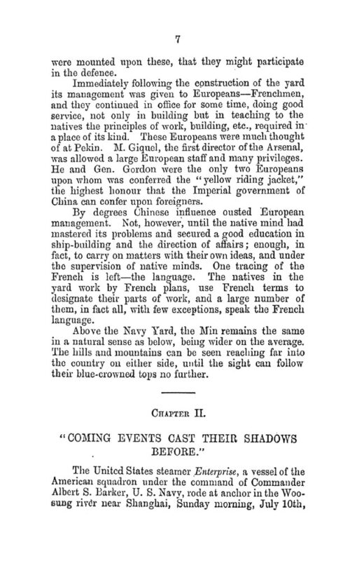 THE FRENCH AT FOOCHOW
Eyewitness Account Of The Clashes Between French And Chinese Naval Forces 1884 - Image 3