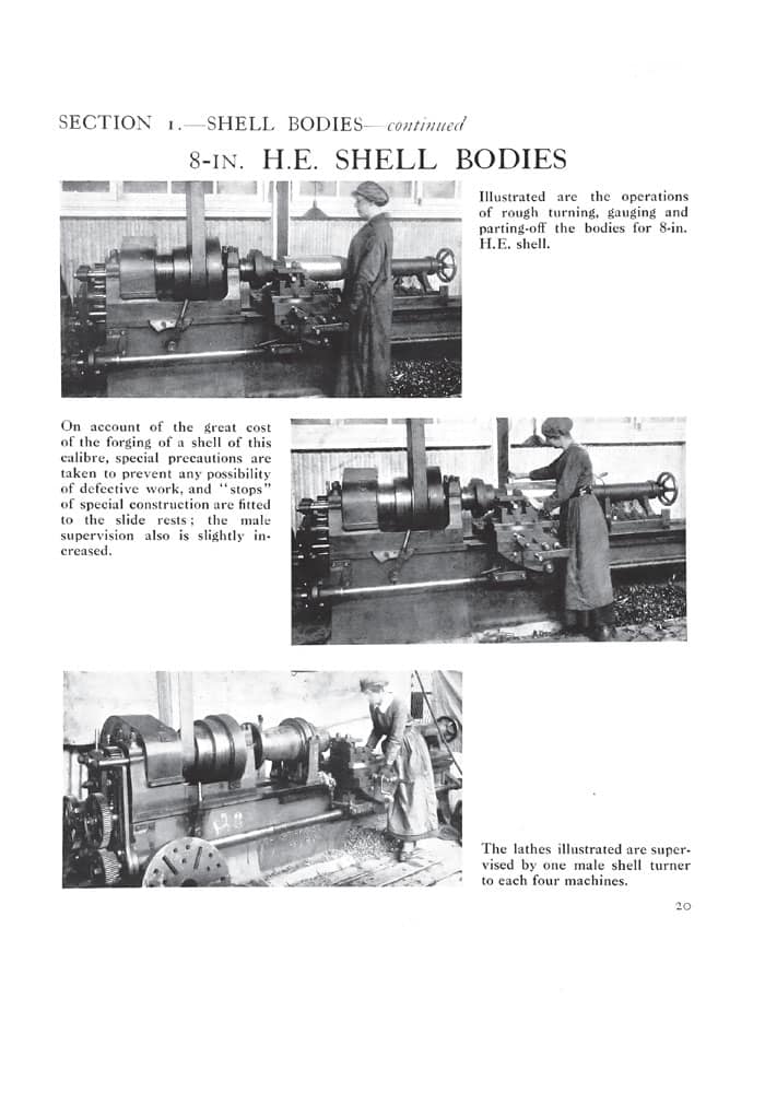 NOTES ON THE EMPLOYMENT OF WOMEN ON MUNITIONS OF WAR 1916
With An Appendix On Training Of Munition Workers - Image 7