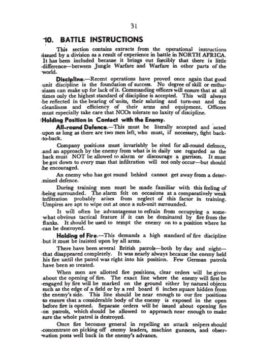 A.I.T.M., Army in India Training Memorandum No. 25War Series, July, 1944 - Image 3