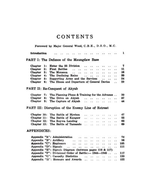 THE ARAKAN CAMPAIGN OF THE TWENTY-FIFTH INDIAN DIVISIONMarch 1944 - March 1945 - Image 12
