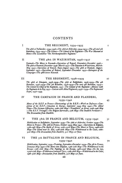 THE HISTORY OF THE NORTHAMPTONSHIRE REGIMENT 1934-1948 - Image 2