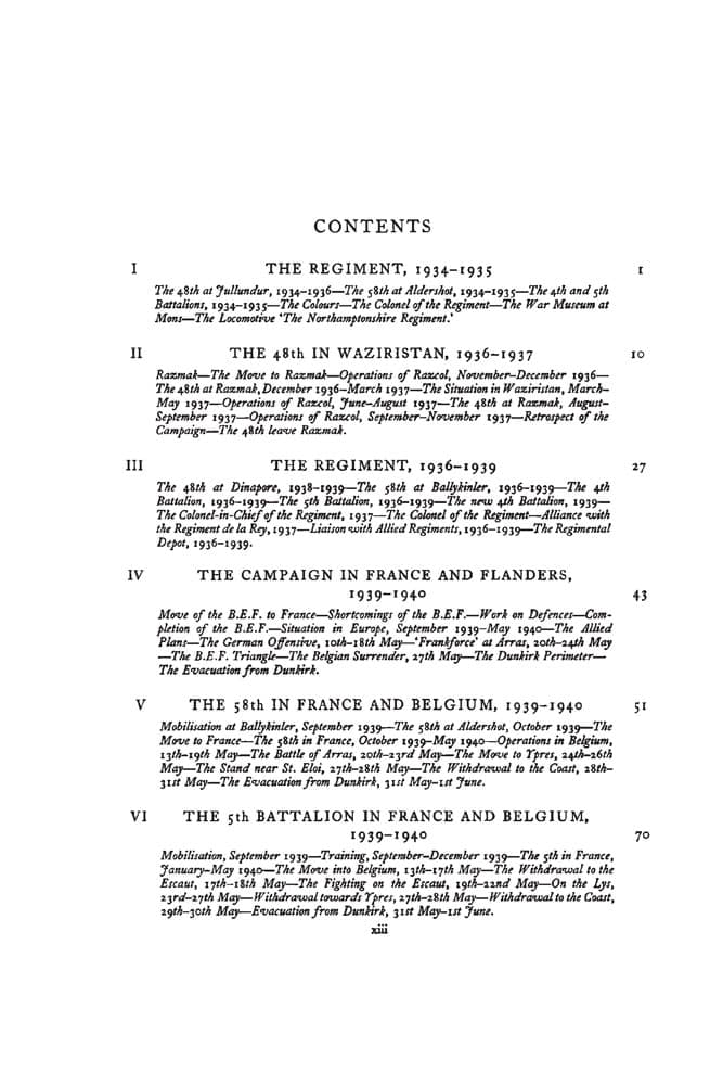 THE HISTORY OF THE NORTHAMPTONSHIRE REGIMENT 1934-1948 - Image 2