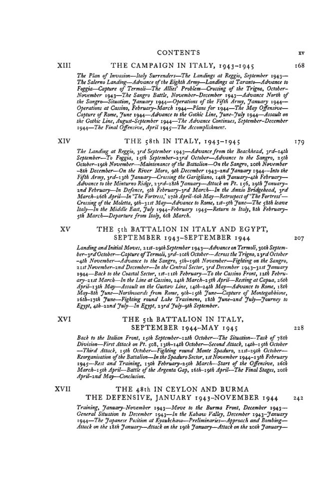 THE HISTORY OF THE NORTHAMPTONSHIRE REGIMENT 1934-1948 - Image 3