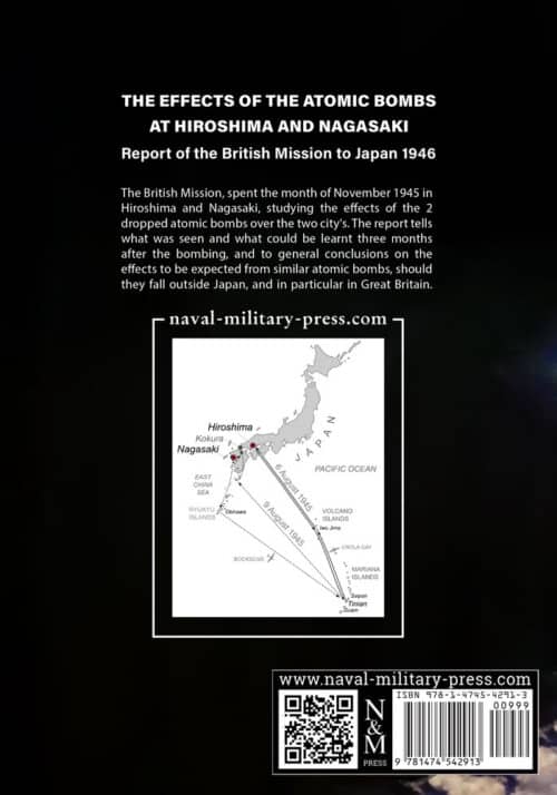 THE EFFECTS OF THE ATOMIC BOMBS AT HIROSHIMA AND NAGASAKIReport of the British Mission to Japan 1946 - Image 7