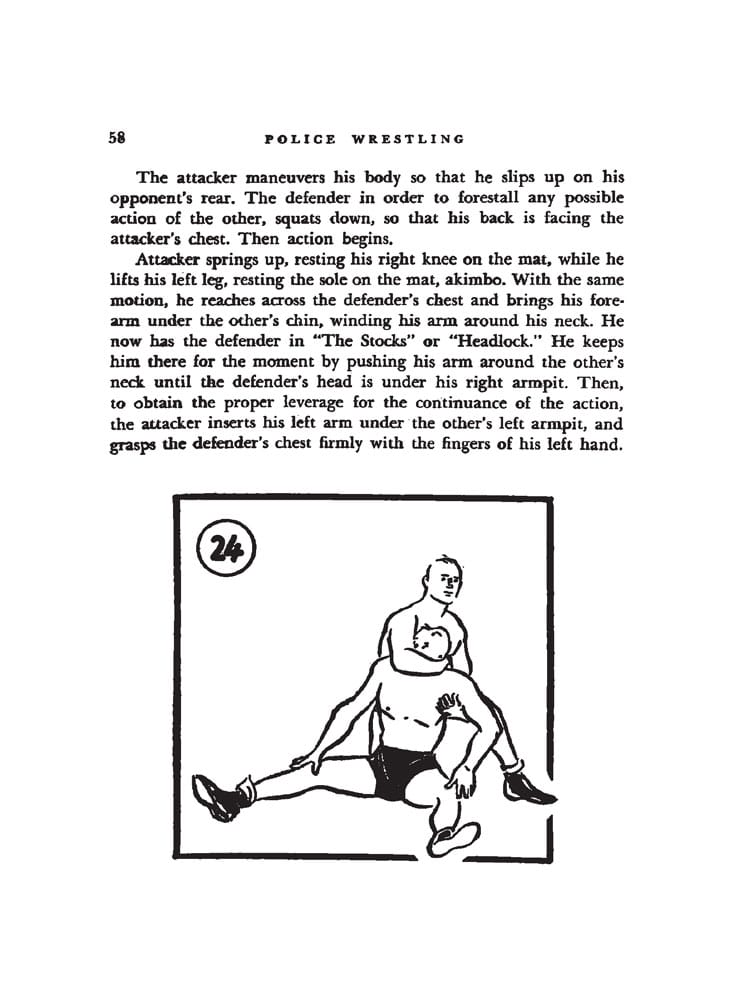 POLICE WRESTLING
Mat Holds-Grips-Falls - Image 6