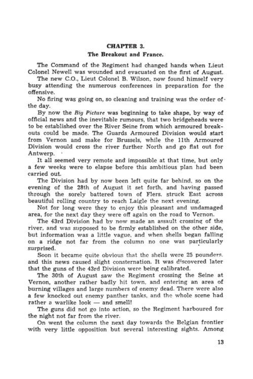THE ADVENTURES OF THE WEST SOMERSET YEOMANRY FROM “D DAY” TO “VE DAY”55th Field Regiment. R.A. - Image 4