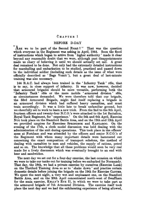 BLUE FLASH
The Story of an Armoured Regiment - 144th Regt. Royal Armoured Corps:During the campaign in North-West Europe 1944-45 - Image 15
