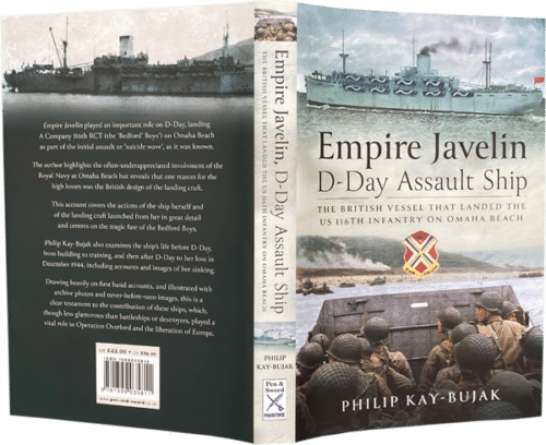 EMPIRE JAVELIN D-DAY ASSAULT SHIPThe Royal Navy vessel that landed the US 116th Infantry on Omaha Beach - Image 3
