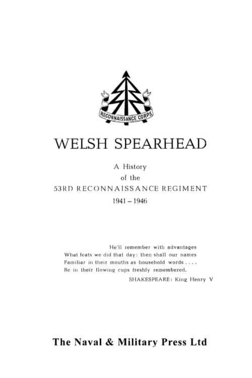 WELSH SPEARHEAD
A History of the 53rd Reconnaissance Regiment 1941-1946 - Image 10