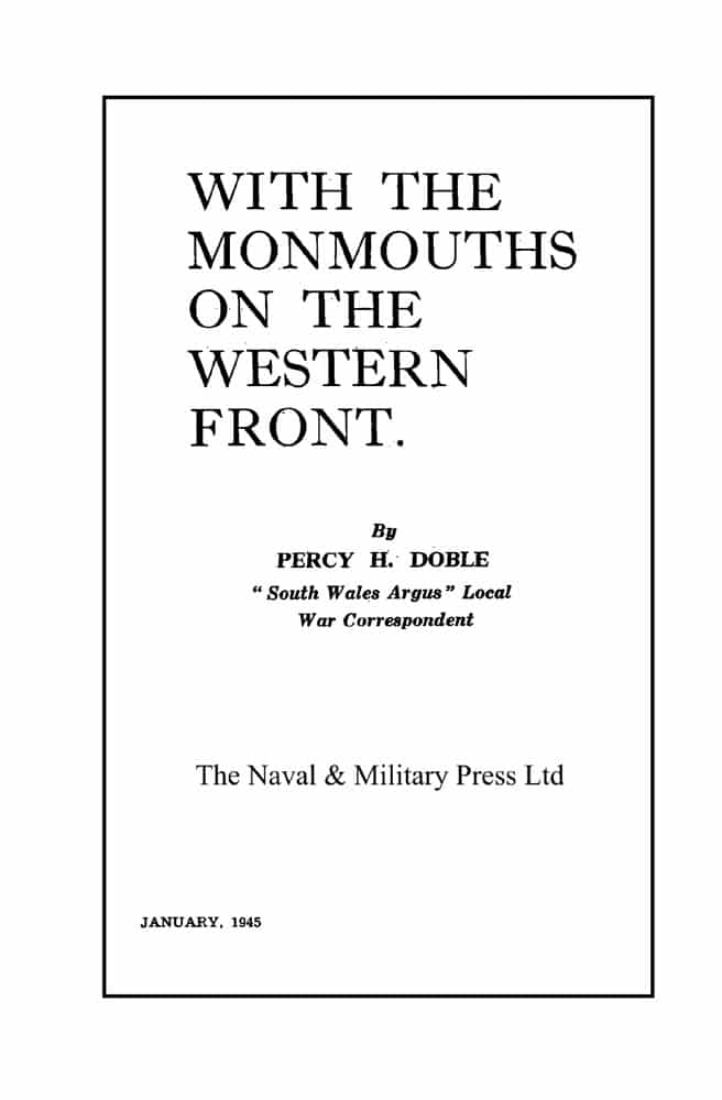 WITH THE MONMOUTHS ON THE WESTERN FRONT (WW2) - Image 9