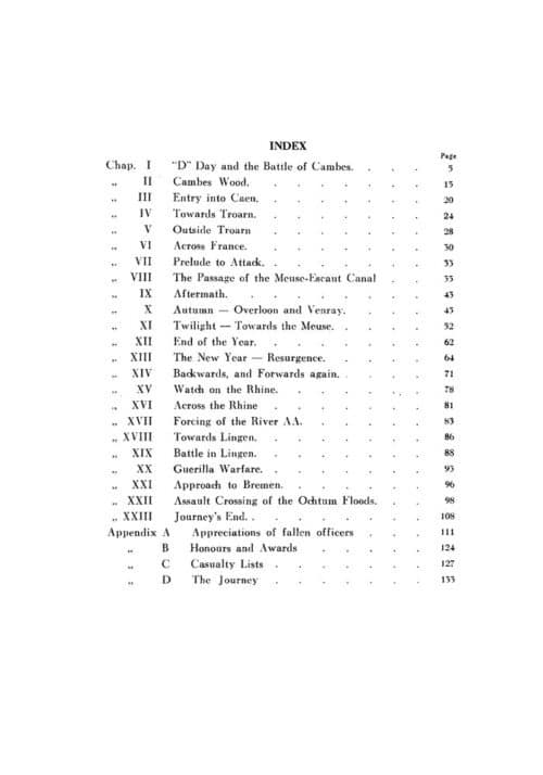 HISTORY OF THE 2nd Bn. THE ROYAL ULSTER RIFLES IN NORTH-WEST EUROPE 1944-45 - Image 5