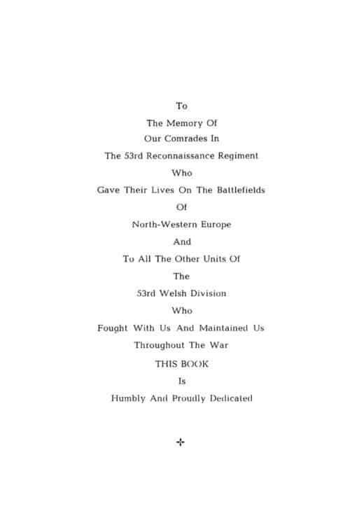 WELSH SPEARHEAD
A History of the 53rd Reconnaissance Regiment 1941-1946 - Image 3