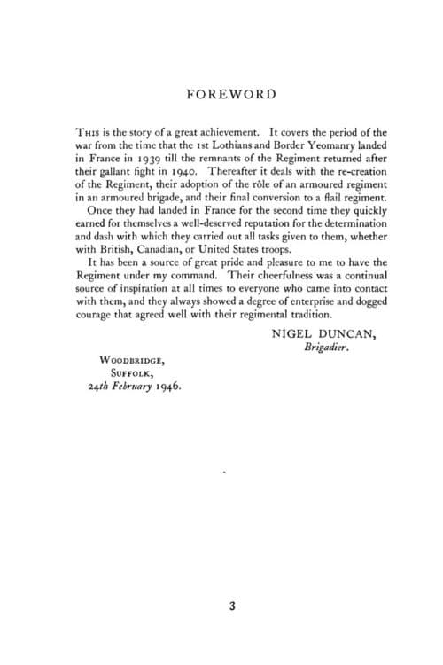 A SHORT ACCOUNT OF THE 1st LOTHIANS AND BORDER YEOMANRY IN THE CAMPAIGNS OF 1940 AND 1944-45 - Image 12