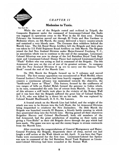 THE 8TH ARMOURED BRIGADE 1939-1945 - Image 5
